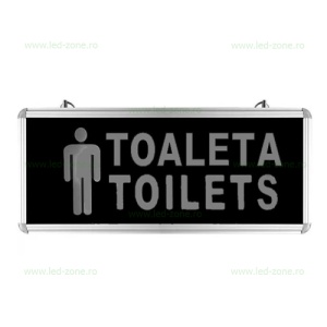Indicator LED Toaleta - Toilets Barbati 2 Fete - Img 2