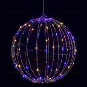 Instalatie LED Sfera Diametru 60cm Diverse Culori - Img 7