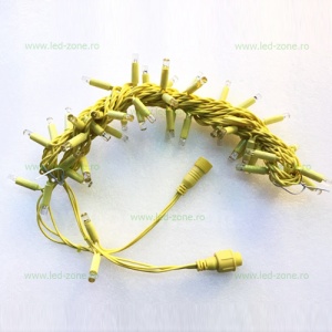 Instalatie Pom Craciun 100 LED-uri Exterior Fir Cauciucat si Colorat - Img 6