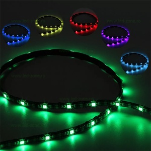 Kit Banda LED 5050 RGB 5V USB WIFI Rola 5m - Img 2