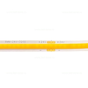 Kit Banda LED COB 24V Dimabila 5m cu Buton Touch - Img 2