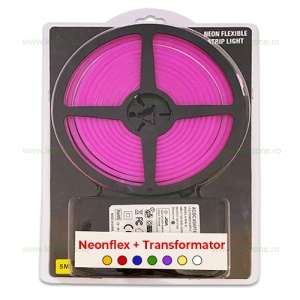 Kit Neonflex LED Ultra Slim 5M 12V Diverse Culori