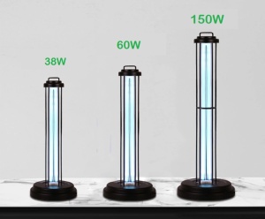 Lampa Sterilizare Germicida UV-C cu Ozonificare 60W Metal