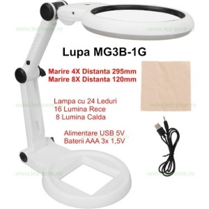 Lupa cu Lumina LED MG3B-1G - Img 6