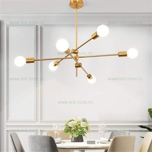 Lustra 6 Socluri E27 LZ8214-6