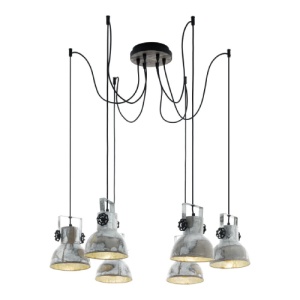 Lustra 6 Socluri Vintage E27 BARNSTAPLE 6