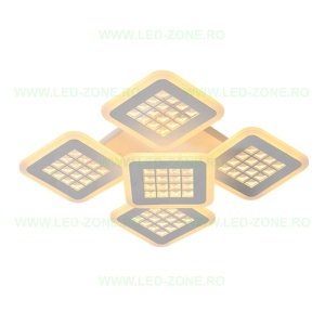 Lustra LED 100W 3 Functii Dimabila cu Telecomanda sau Telefon LZ2235-41 - Img 2