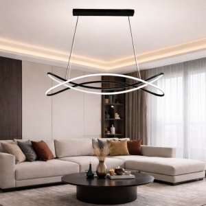 Lustra LED 100W Dimabila 3 Functii cu Telecomanda LZ079