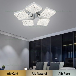 Lustra LED 102W 3 Functii Dimabila cu Telecomanda LZSE-C1192-5