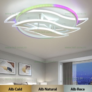 Lustra LED 102W 3 Functii RGB Smart Dimabila cu Telecomanda LZ9209-400