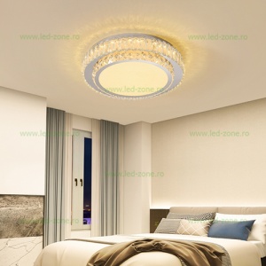 Lustra LED 120W 3 Functii Dimabila cu Telecomanda LZ1108-500Y - Img 5