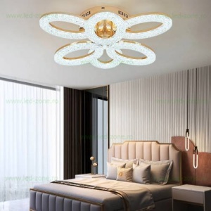 Lustra LED 120W 3 Functii Dimabila cu Telecomanda LZ303/3+3 - Img 2
