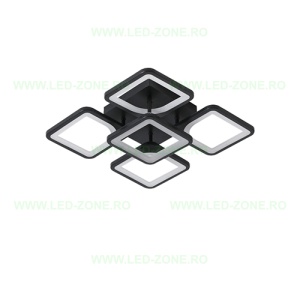 Lustra LED 120W 3 Functii Dimabila cu Telecomanda LZ6604-4+1 - Img 5