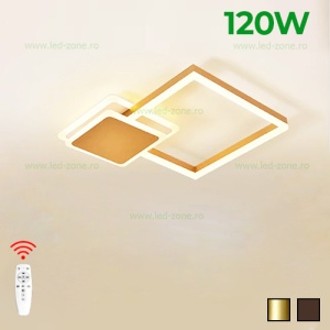 Lustra LED 120W 3 Functii Dimabila cu Telecomanda LZT2239 - Img 5