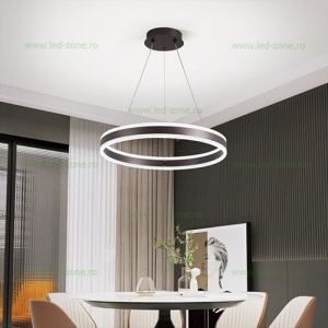 Lustra LED 124W 3 Functii Dimabila cu Telecomanda LZ1768-500D - Img 7
