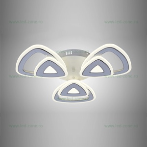 Lustra LED 132W 3 Functii Dimabila cu Telecomanda LZR9008-3+3 - Img 2
