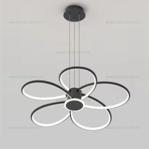 Lustra LED 140W 3 Functii Dimabila cu Telecomanda LZG3864 - Img 2