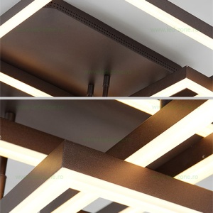 Lustra LED 150W 3 Functii Dimabila cu Telecomanda LZC876-3 - Img 4