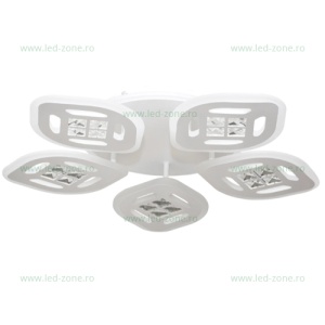 Lustra LED 150W 3 Functii Dimabila cu Telecomanda LZC94-5 - Img 2