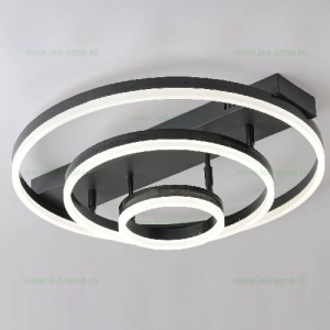 Lustra LED 160W 3 Functii Dimabila cu Telecomanda LZC820 - Img 2