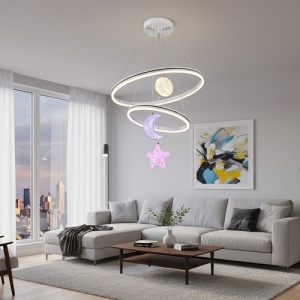 Lustra LED 160W RGB 3 Functii cu Telecomanda LZ4007