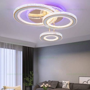 Lustra LED 174W 3 Functii RGB Smart Dimabila cu Telecomanda LZG610/9216-1×3 - Img 3