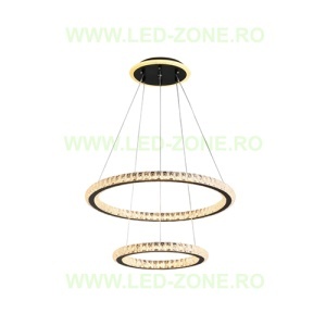 Lustra LED 196W 3 Functii Dimabila cu Telecomanda Cristal LZ5960-500