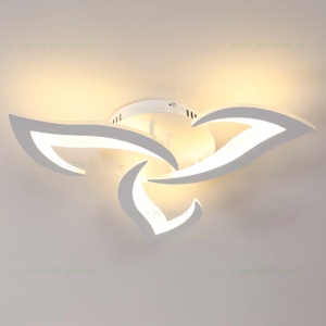 Lustra LED 40W 3 Functii Alba Dimabila cu Telecomanda LZ16801-3