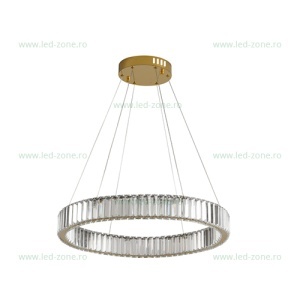 Lustra LED 48W 3 Functii cu Telecomanda Cristal LZ7101-600