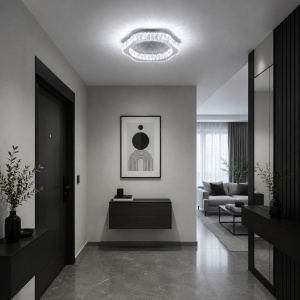 Lustra LED 72W Dimabila 3 Functii cu Telecomanda Cristal LZ9123