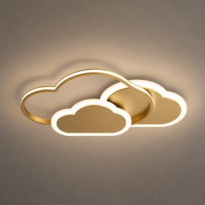 Lustra LED 78W Aurie cu Telecomanda LZ20