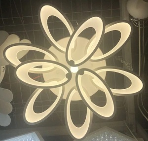Lustra LED 90W 3 Functii cu Telecomanda LZ88059 - Img 3