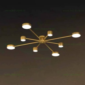 Lustra LED 96W 3 Functii Dimabila cu Telecomanda LZR9029-8 - Img 3