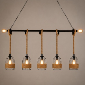 Lustra Rustic 7 Socluri E27 LZ8398-5P