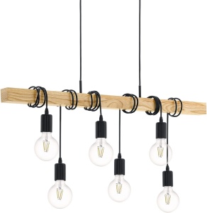 Lustra Vintage 6 Pendule Townshend - Img 2