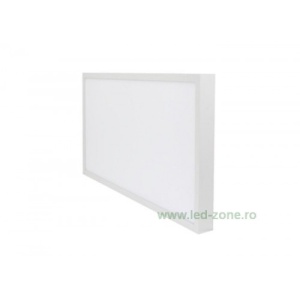 Panou LED 24W 60x30cm Aplicat Alb - Img 1
