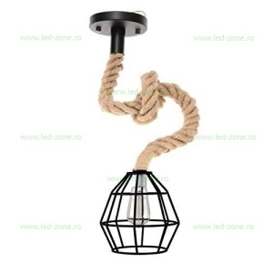 Pendul Soclu E27 Rustic Metal LZ5719-1