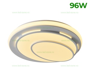 Plafoniera LED 96W Rotunda 3 Functii cu Telecomanda LZ1128