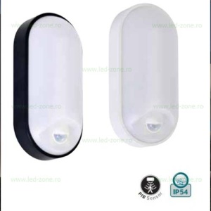 Plafoniera LED Senzor Reglabil 15W Ovala Exterior CCT- PALERMO - Img 3