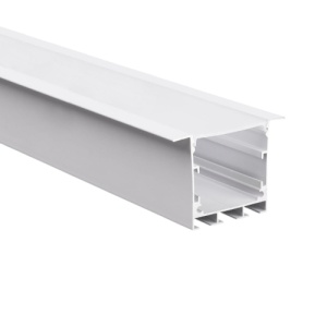 Profil Aluminiu Incastrat Dispersor Alb 2M 32MM