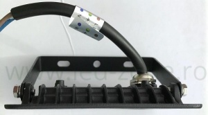 Proiector LED 20W 220V Slim Negru SMD2835 - Img 2