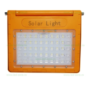 Proiector LED 40W Solar Acumulator USB Telecomanda - Img 4