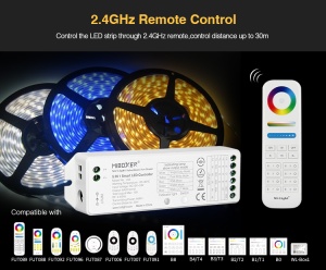 Receptor Banda LED RGB-CCT RF 15A Multizona - Img 3