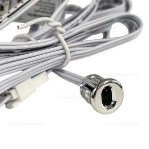 Senzor IR Argintiu Surse Rafturi 3 Fire 5A 12V-24V LZ8339 - Img 7