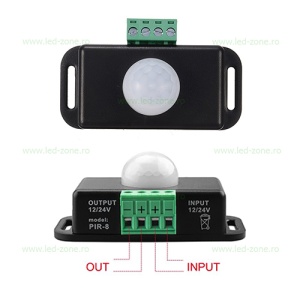 Senzor Miscare Programabil Aplicat 72W 12V - Img 3