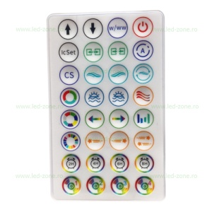 Set 8 Hexagoane LED Honeycomb RGB Digitale Tuburi 460mm - Img 6