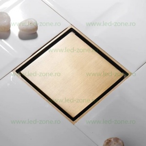 Sifon De Pardoseala Cu Sistem Antimiros Bronz LZ8764FGG