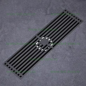 Sifon De Pardoseala Cu Sistem Antimiros Negru LZ8002HS - Img 2