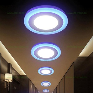 Spot LED 24W Rotund Alb Rece Contur Color Aplicat - Img 6