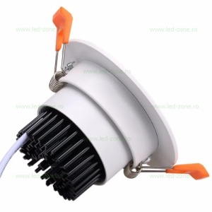Spot LED 3W COB Rotund Mobil Alb LZ01